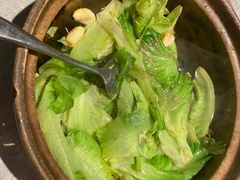 虾酱啫啫生菜梗-啫神·广州地标美食(北京路店)