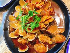秘制炒花甲-争鲜·鲍鱼鸡煲(美邻中心店)