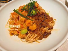 菌菇小龙虾拌面-松鹤面馆·古法焖肉面(观前店)