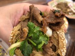 芝麻火烧-烤肉季饭庄