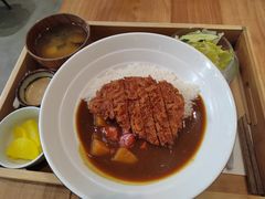 日式咖喱吉列猪排定食-友名Cross日式咖喱屋(江南大道中店)
