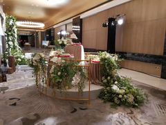 森系婚礼甜品桌-李奥斯汀蛋糕商务茶歇·甜品台·企业活动团建(长寿路店)