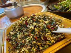 竹笋酸菜肉末-和福餐馆(西江古街店)