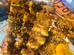 羊板筋-勃利地摊·勃立小串烧烤