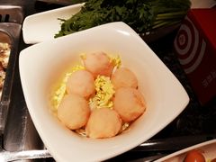 咸蛋黄虾滑-海底捞火锅(崇文门新世界百货店)