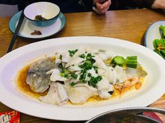 鲜虾蒸鲈鱼-常来小聚·广州非遗传承餐厅(地王广场店)