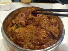 糯米蒸牛肉-刘胖子家常菜·蹄花焖藕(中南店)