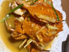 葱姜膏蟹-十面欢腾·海鲜面·台式Bistro(长乐路店)