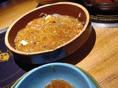 阿婆烧的手工苕粉-吃饭皇帝大土家民族菜(正大广场店)