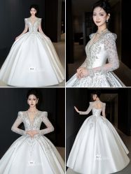 点击看大图 -艾拉·女王婚纱礼服馆