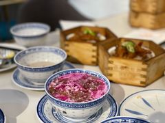 桃胶牛奶+火龙果-超琪星·咖啡简餐(川音店)