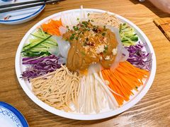 五彩大拉皮-金豆角砂锅焖面(安贞店)