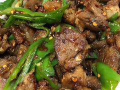 锅仔雷椒炒羊肉-长春凯悦酒店-品悦中餐厅