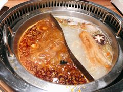 鸳鸯锅-季季红火锅(长沙步行街店)