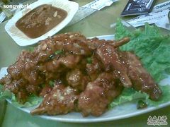 羊排：甜口的，又膳又甜，不好吃-西夏回族烧麦馆(牡丹街店)