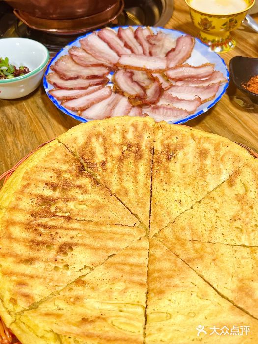 老字号特色藏餐(香格里拉古城店)青稞饼图片