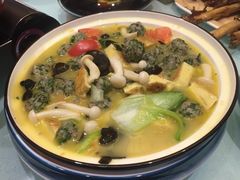 三鲜荠菜圆子-丁里羊肉小镇(太宁路口店)