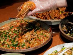 蒜辣罗氏虾-味蕾主题虾蟹馆(空港西区店)