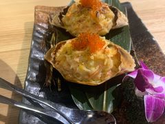 芝士焗蟹宝-鲔吞·和牛寿喜烧(闵行区绿瘦酒店)