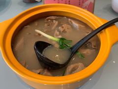 煤炉野藕排骨汤-甜阿姨·天台花园私房菜(万松园店)