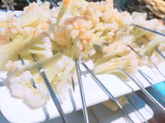 烤花菜-三个蒙古大叔羊肉串(大宁店)