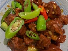 辣炒秘制滷猪蹄-静一餐厅·湖北菜(前门店)