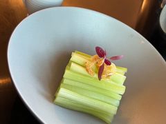 芒种虾皮拌芹菜-英冠索菲特酒店·萧湘阁中餐厅
