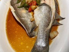 葱椒鲈鱼-绿茶餐厅(成都大悦城店)
