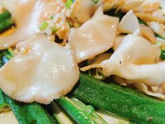 秋葵浸螺片-宋小谨·泉州菜(西沙湾店)