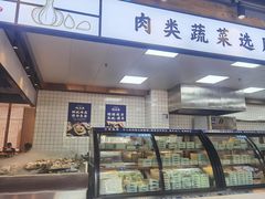 面包甜点陈列柜-蚝英雄·鲜蚝自助专门店(洋桥店)