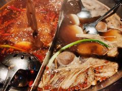 刷鸭肠-卤教授老火锅