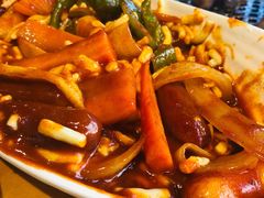 芝士之心年糕-唯成•韩国炭火烤肉 유성고기