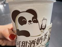 可可甜酒奶茶-茶百道(柏威年店)