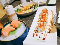 鸡排低脂沙拉-将太无二·北美传奇寿司(瑞士公寓店)