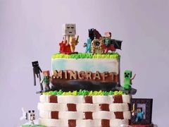 -咖咖熊蛋糕定制·英国蓝风车动物性淡奶油