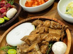 -草家酱蟹炭火烤肉店(珲春南路一店)