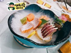 三文鱼刺拼盘-金苑海鲜酒家(新港中路店)
