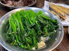 蒜蓉炒菜心-农汤老店(顺联公园里店)
