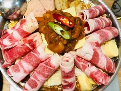 韩式章鱼肥牛部队锅-西月山居匠心创意料理(江汉路新佳丽广场店)