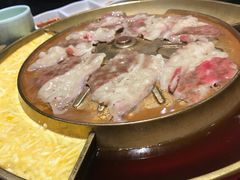 水煎肉-猪啊牛呀羊啊铜盘烤肉(正大广场店)