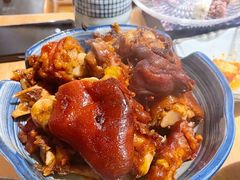 青岩卤猪脚-野山舂·贵州现舂酸汤火锅(鸿通城店)