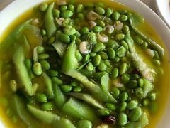 丝瓜毛豆白虾-小溪桥三号院子(华庄店)