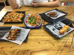 -长青菠菜面·烧烤