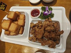 炸菜果拼炸醋肉-闽南厝·闽南菜(福隆店)