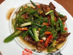 小炒黄牛肉-老滇山寨•云南特色菜•地方菜•民族风情歌舞表演(金碧店)
