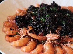 干菜蒸河虾-杭州西子湖四季酒店·金沙厅