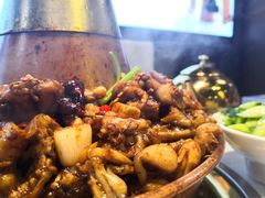 炭火蛙锅-老佛爷·铜炉炭火蛙锅(海州吾悦店)
