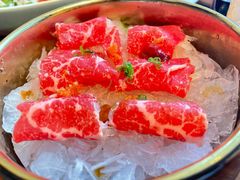 澳洲和牛刺身-Mr.Fish鱼鲜生海鲜放题(高德置地冬广场店)