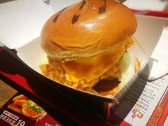 脏脏芝士大虾鸡腿堡-肯德基(东直门来福士店)