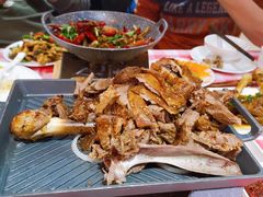 馕坑烤羊腿-西域阿里马新疆菜·清真(桂花路店)